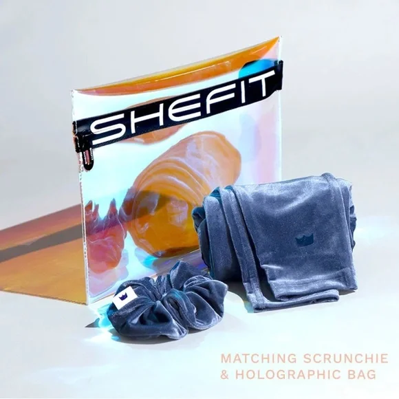 Shefit Limited Edition Velvet Leggings Size Small NWT - Picture 2 of 12